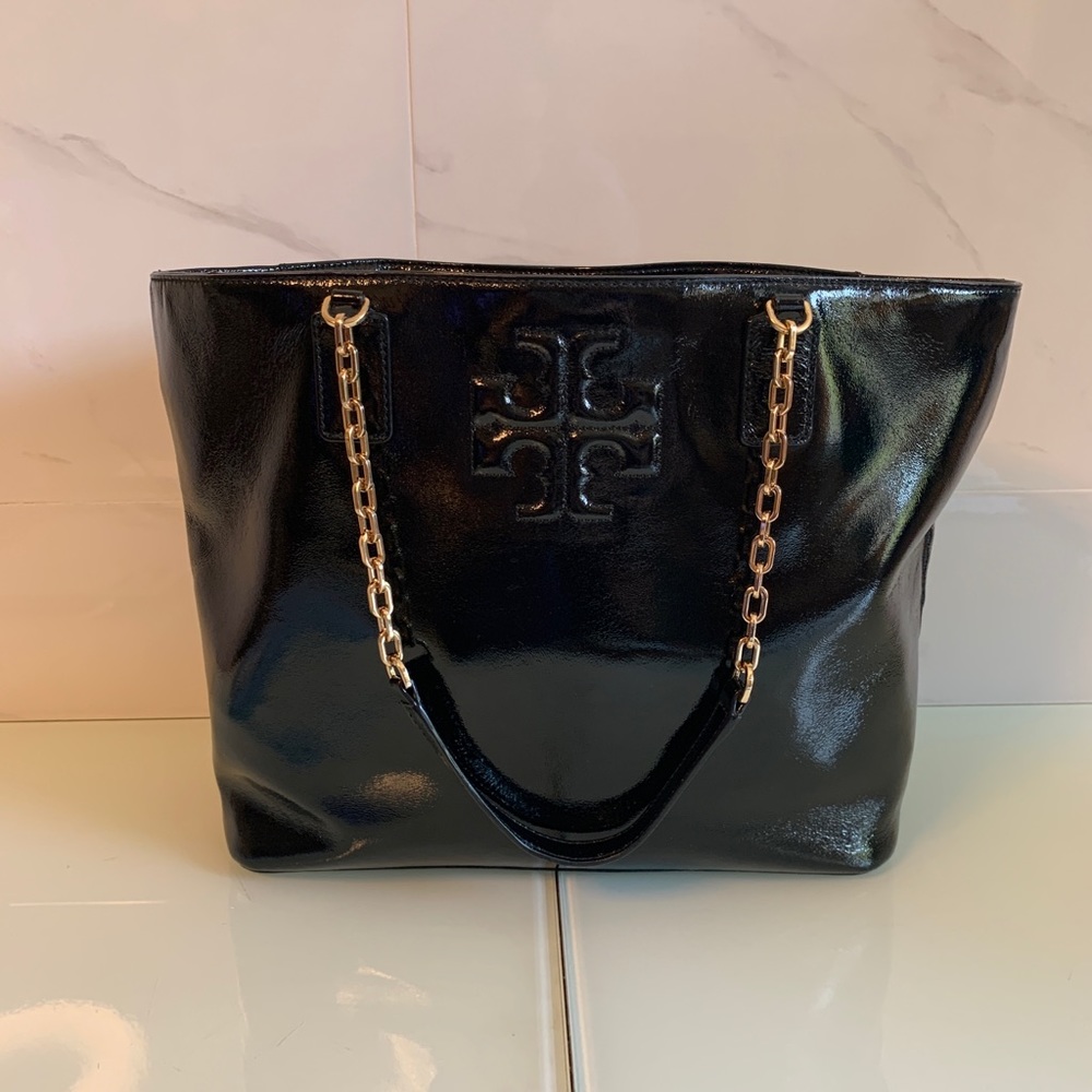 Tory Burch Glossy Shoulder Bag